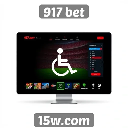 Acessibilidade e design do site 917 bet